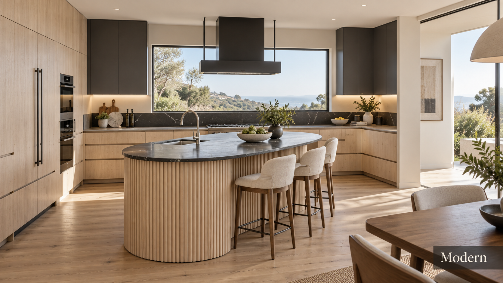 Modern kitchen remodel by US Floor Design Center